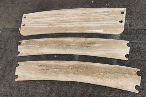 Silver Travertine Countertop