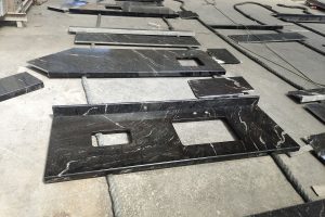 Cosmos Black Granite Countertop