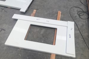 Super White Quartz Vanity Top