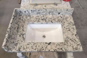 Colorful Quartz Countertop and Vanity-top