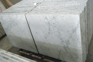 Carrara White Marble Honeycomb Composite