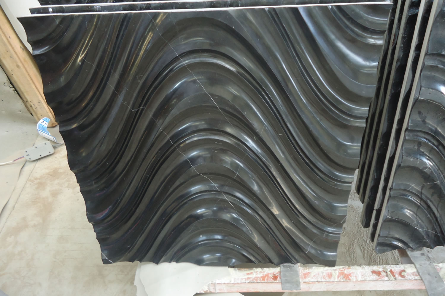 Nero Marquina CNC Carving-02