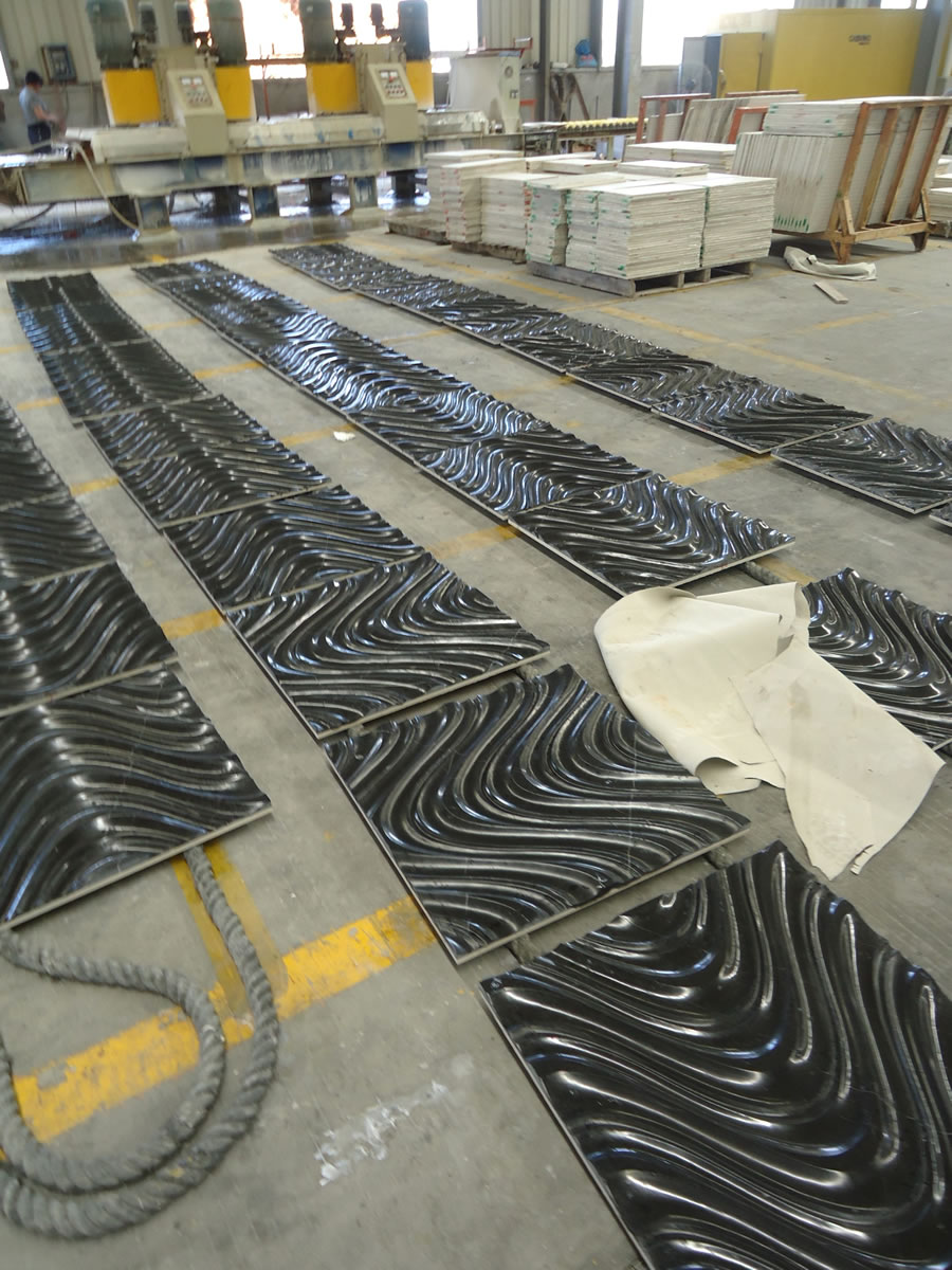 Nero Marquina CNC Carving-02