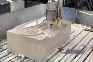 Portugal Beige Limestone CNC Carving