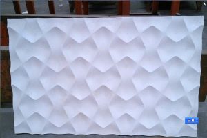 White Limestone CNC Carving